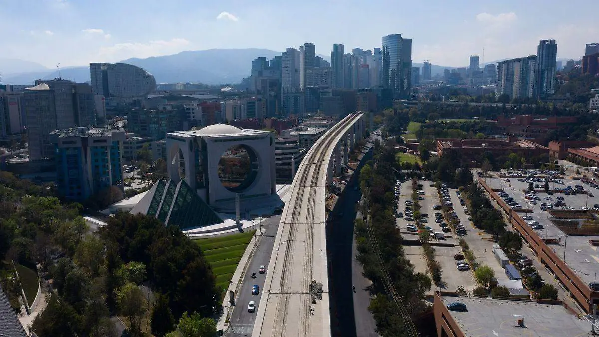 Tren Interurbano registra avance de 25 en su tramo dentro de CDMX